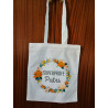 Tote bag asas largas algodón reciclado