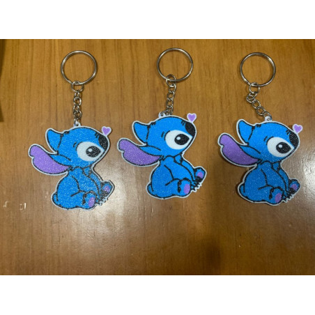 Llaveros 3D de Stitch