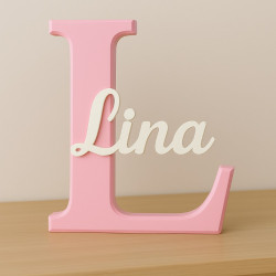 Inicial letra con nombre