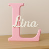 Inicial letra con nombre