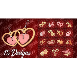 Pendientes San Valentín
