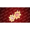 Pendientes San Valentín