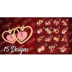 Pendientes San Valentín