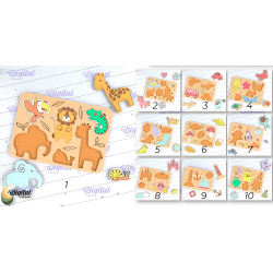 Rompecabezas educativo para niños