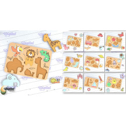 Rompecabezas educativo para niños