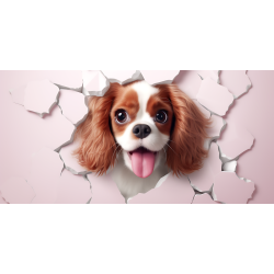 Taza 3D de perro