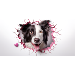 Taza 3D de perro