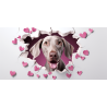 Taza 3D de perro