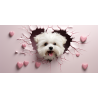 Taza 3D de perro