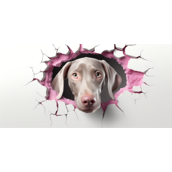 Taza 3D de perro