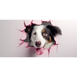 Taza 3D de perro