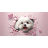 Taza 3D de perro