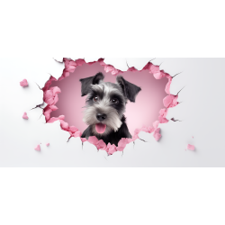 Taza 3D de perro