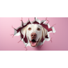 Taza 3D de perro