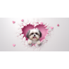 Taza 3D de perro
