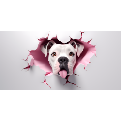 Taza 3D de perro