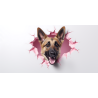 Taza 3D de perro