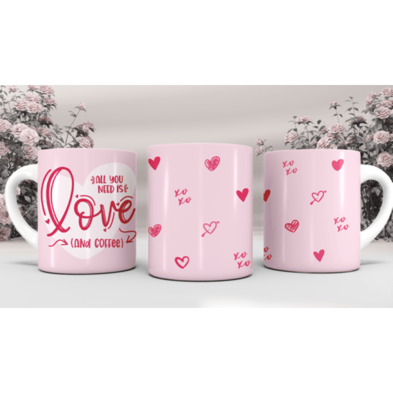 Taza Love And Coffee