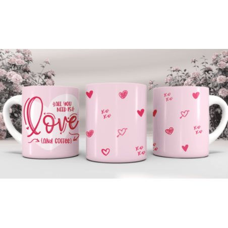 Taza Love And Coffee