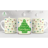 Taza luces de navidad