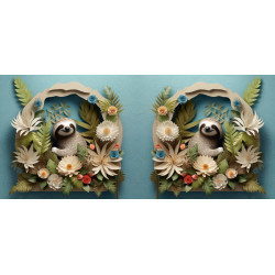 Taza animales 3D