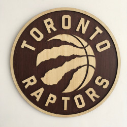 Escudo Baloncesto En Madera