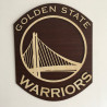 Escudo Baloncesto En Madera