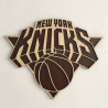 Escudo Baloncesto En Madera