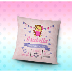 Cojín bebe personalizable