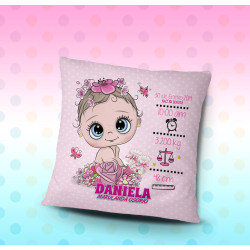 Cojín bebe personalizable