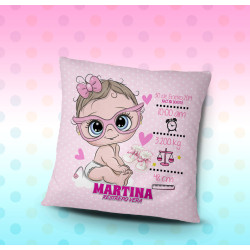 Cojín bebe personalizable