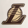 Escudo Baloncesto En Madera
