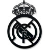 Escudo Fútbol Madera Negro