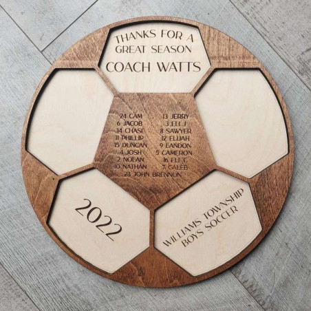 Balón Fútbol con nombres