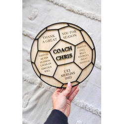 Balón Fútbol con nombres