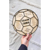 Balón Fútbol con nombres
