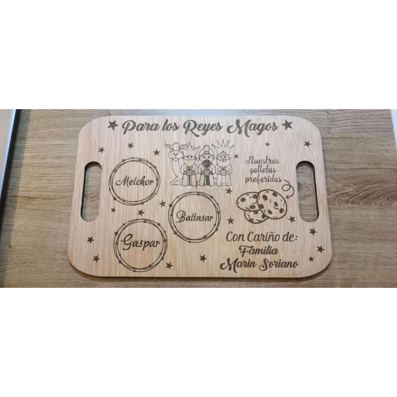 Bandeja Reyes Magos personalizada