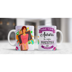 Taza Maestra personalizable