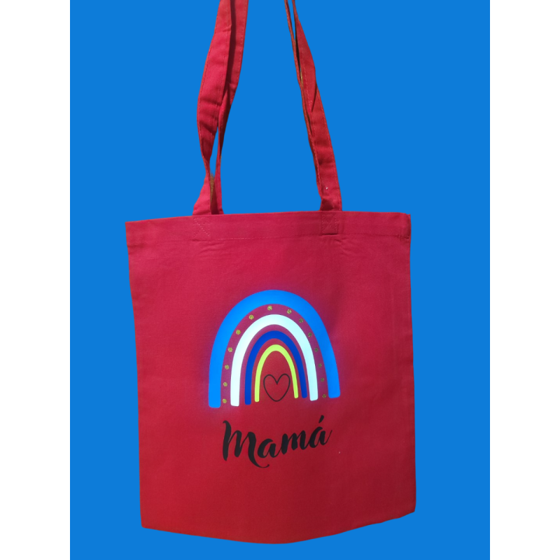 Bolsa de asas largas algodón