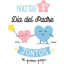 Camiseta primer día del padre