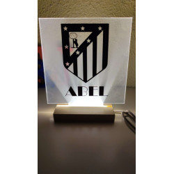 Lámpara acrílica personalizada