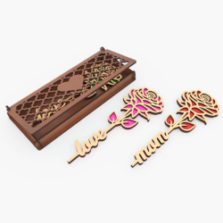 Rosa de San Valentín personalizada