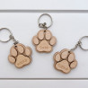 Llavero huella perro personalizado