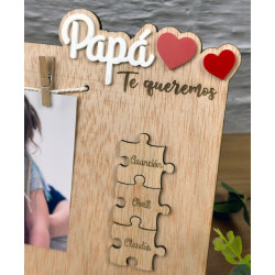 Marco de fotos papá