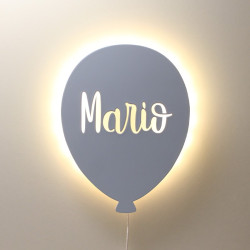 Lámpara de pared globo