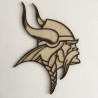 Escudo NFL en madera