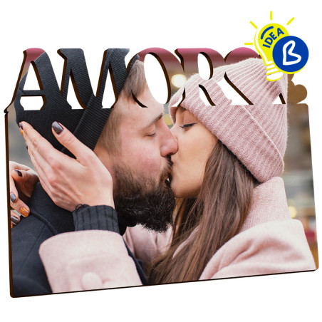 Fotopaneles Amor madera