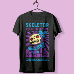 Camiseta skeletor